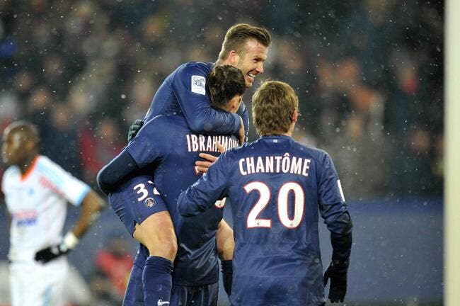 Beckham se rend compte « à quel point Ibrahimovic est bon » au PSG