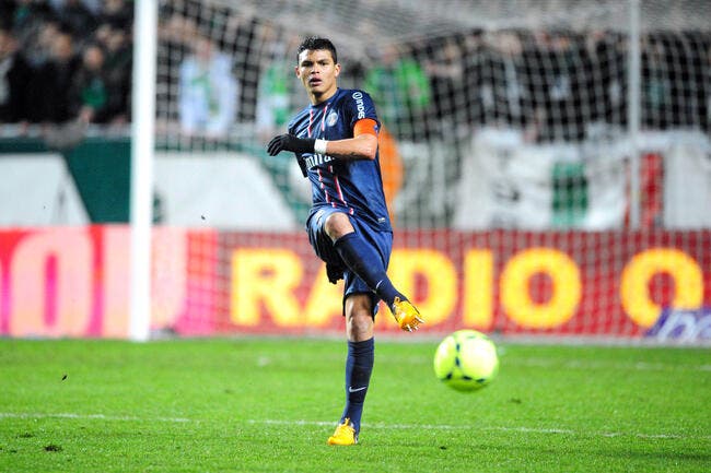 Thiago Silva joueur du mois de mars en Ligue 1