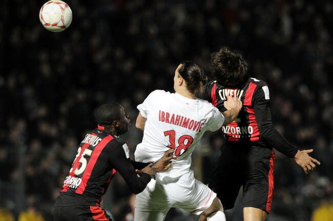 Vu de Nice, Ibrahimovic ne joue pas à fond au PSG