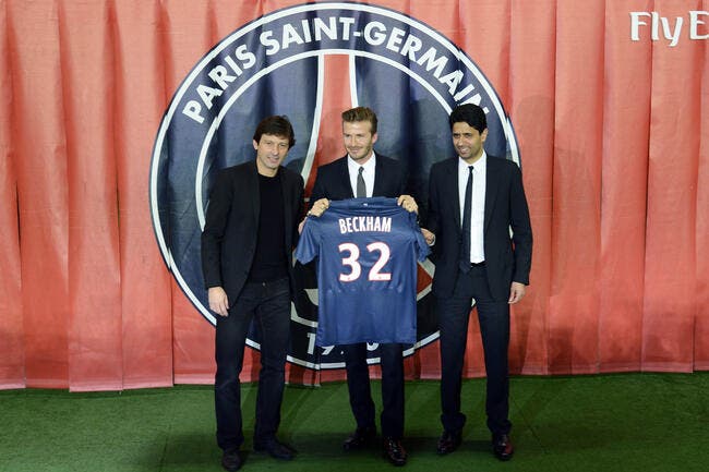 Beckham n'a pas signé au PSG pour rigoler prévient Leonardo
