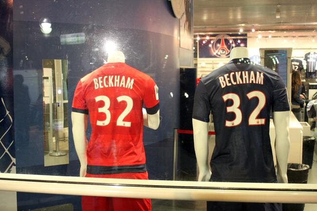 La LFP fait un petit cadeau au PSG avec le numéro 32 de Beckham