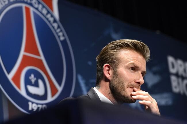 Beckham ne rigole pas pour être au niveau du PSG
