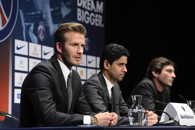 Le PSG discute avec les impôts pour régler le cas Beckham