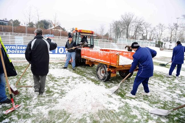 Le match Rouen-OM menacé par la neige