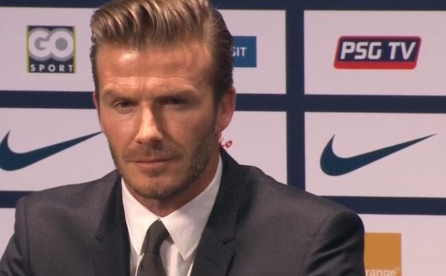 David Beckham est officiellement un joueur du PSG !