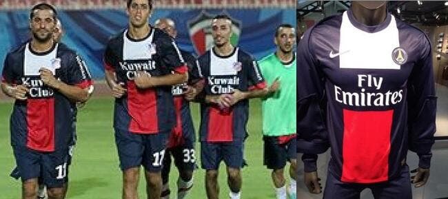 PSG ou Kuwait Club, qui a copié le maillot de l'autre ?