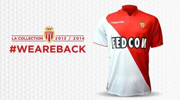 L'AS Monaco présente son nouveau maillot