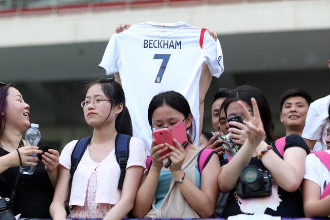 Vidéo : Beckham créé une émeute en Chine