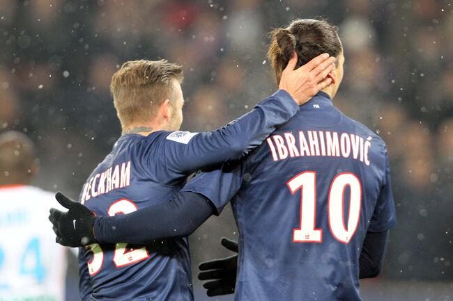 Beckham est un petit jeune au PSG assure Ibrahimovic