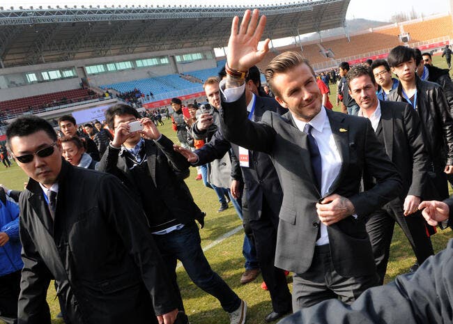Beckham a fait du PSG un club populaire en Chine