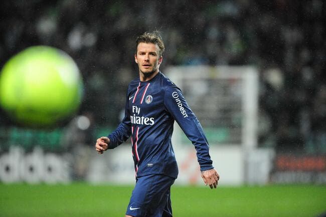 Beckham crie son bonheur d'être au PSG