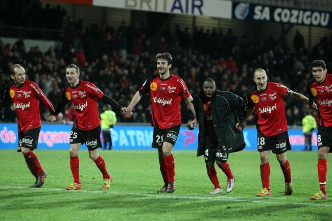 Pour Guingamp, sept un pas de géant vers la Ligue 1