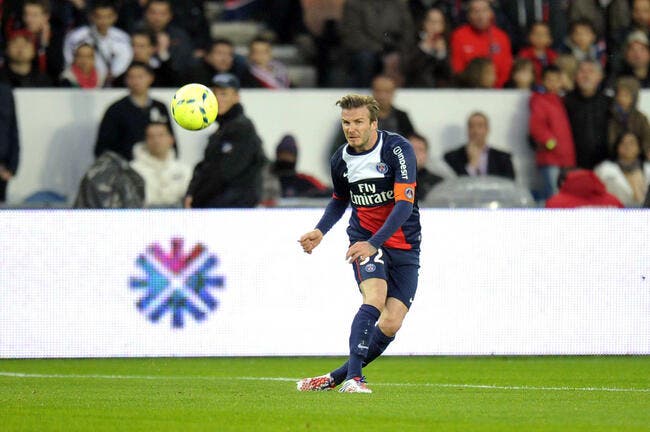 Beckham annonce qu'il va rester au PSG mais plus comme joueur