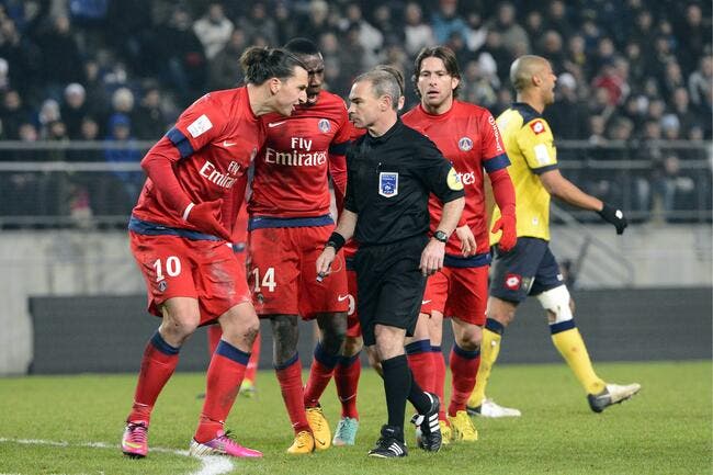 Ibrahimovic dépité de voir des « mauvais » arbitres en Ligue 1