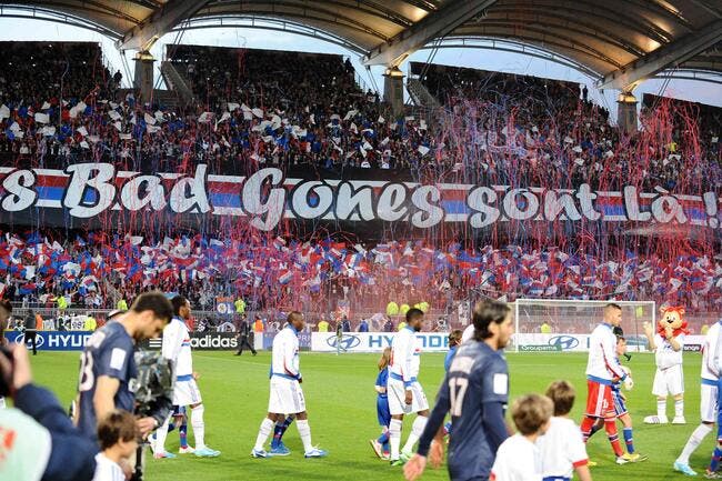 Une manif des supporters de l'OL avant ASSE-Lyon !