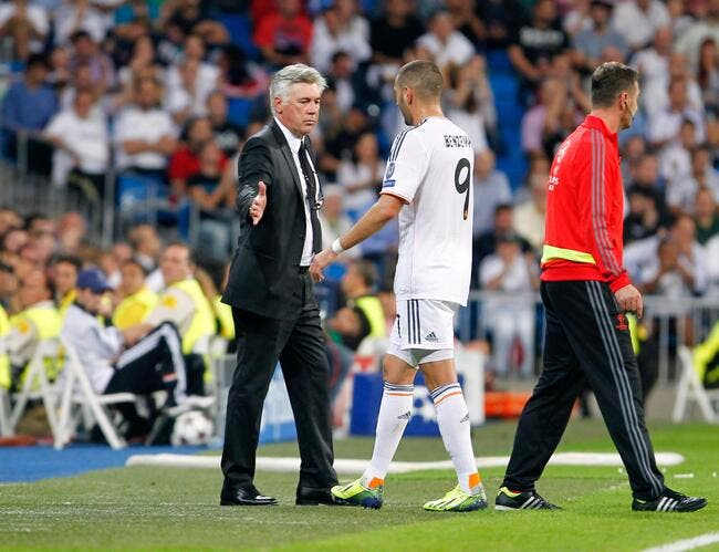 Ancelotti a tranché sur le cas Benzema au Real