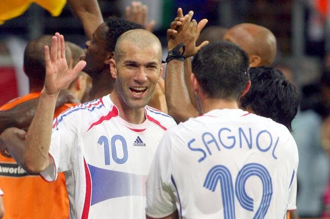 Zidane patron des Bleus, une belle histoire avoue Sagnol