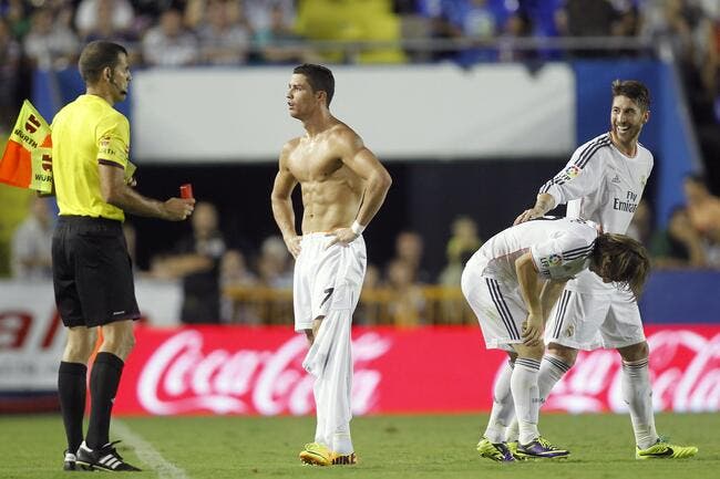 Cristiano Ronaldo se les gèle pour bien jouer au foot