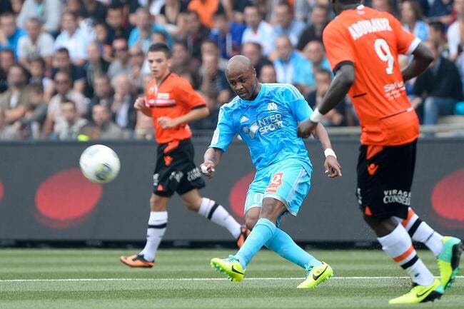 L'OM a joué les roublards contre Lorient admet André Ayew