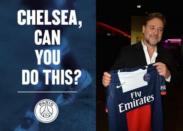 Le PSG chambre Chelsea avec une star du cinéma