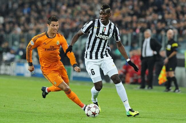Cristiano Ronaldo ferait moins le malin en Italie assure Pogba