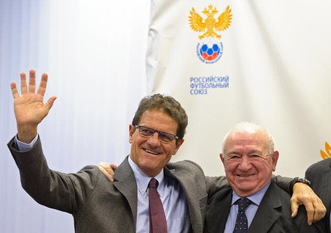 Capello avec la Russie jusqu’en 2018