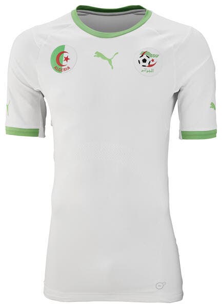 Puma dévoile le maillot de l'Algérie pour le Mondial