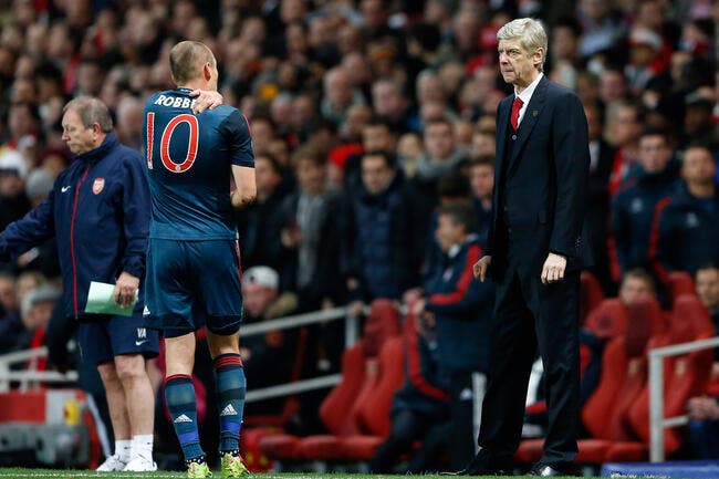 Après Mourinho, Robben traite Wenger de looser à Arsenal
