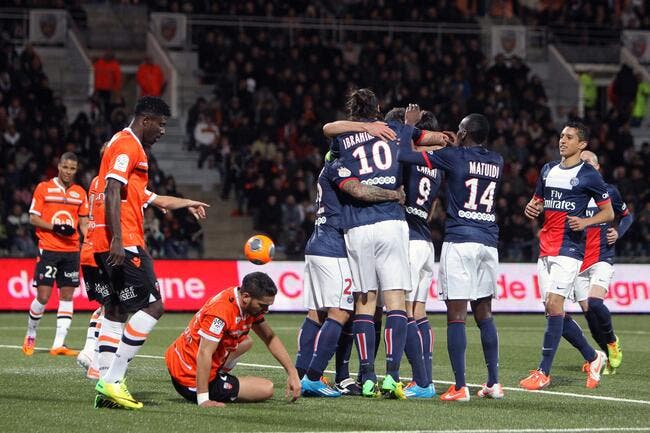 Un but, trois points, les bons comptes du PSG à Lorient
