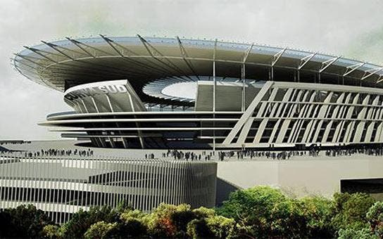 Photo : Le stade à un milliard d’euros de la Roma