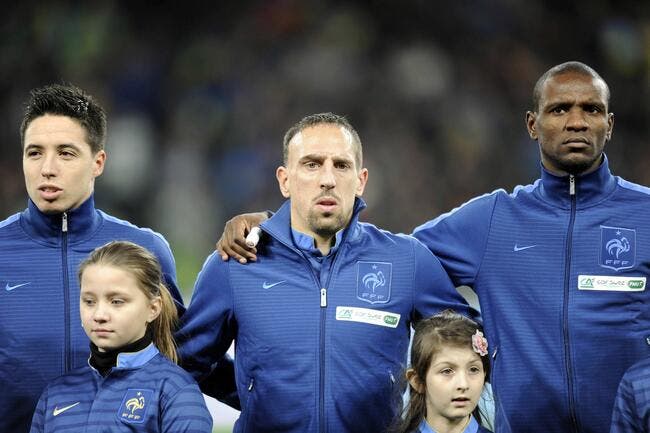 Chez les Bleus, Ribéry est triste pour Nasri et Abidal