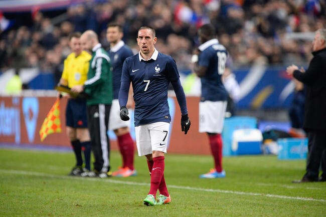 Ribéry va tourner une page de sa carrière en Bleu au Brésil