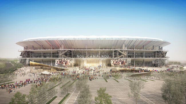 Barcelone : Le futur Camp Nou de 105.000 places dévoilé !