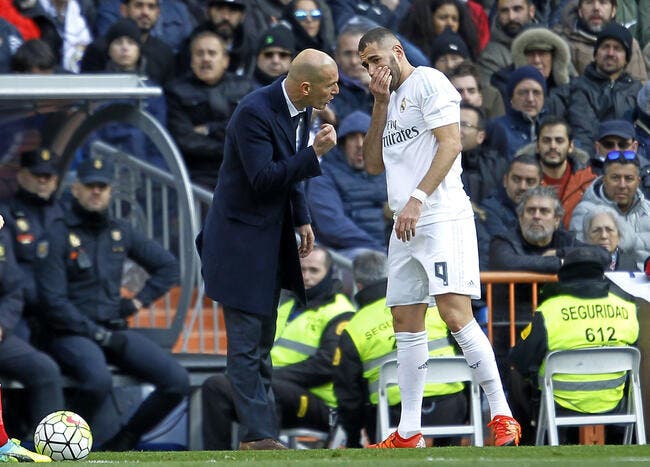 Real : Benzema ne voit pas Zidane comme un entraîneur