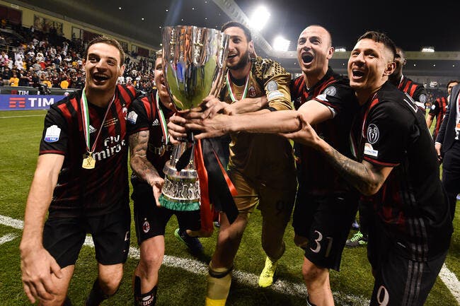 Italie : La SuperCoupe revient au Milan AC