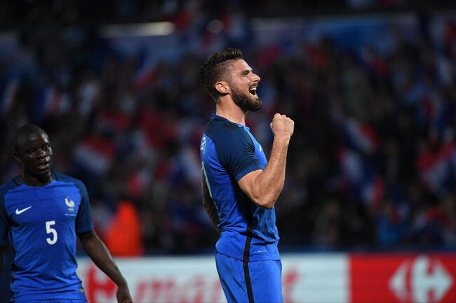 La France et Giroud se régalent avant l’Euro 2016 !