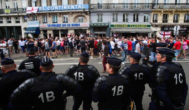Euro 2016 : Légers incidents à Lille avec des supporters anglais