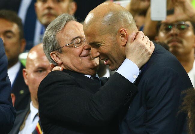 Real Madrid : Le président tranche dans le cas Zidane