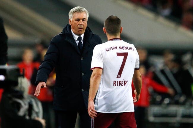 Bayern : Ribéry se fait allumer sans langue de bois par Ancelotti !