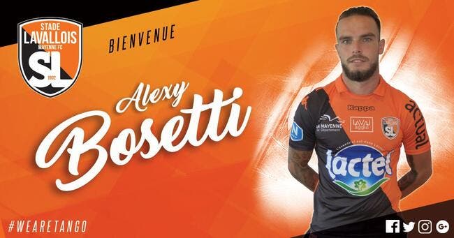 Officiel : Alexy Bosetti quitte Nice pour Laval