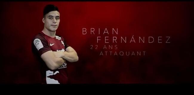 Officiel : Brian Fernandez signe à Metz
