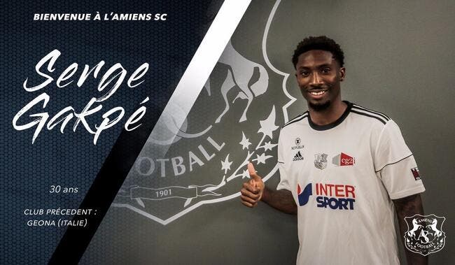 Officiel : Gakpé rejoint Amiens pour une saison