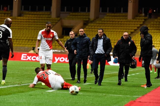 Monaco : Boschilia victime d'une entorse du genou avec rupture du ligament