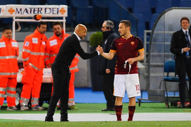 Roma : La folle déclaration d'amour de Spalletti pour Totti