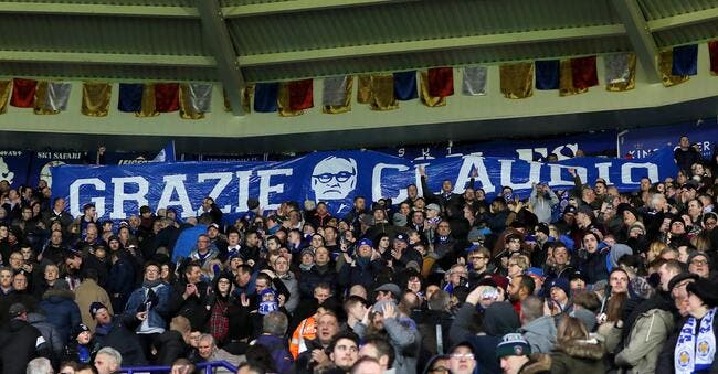 Leicester rend hommage à Claudio Ranieri