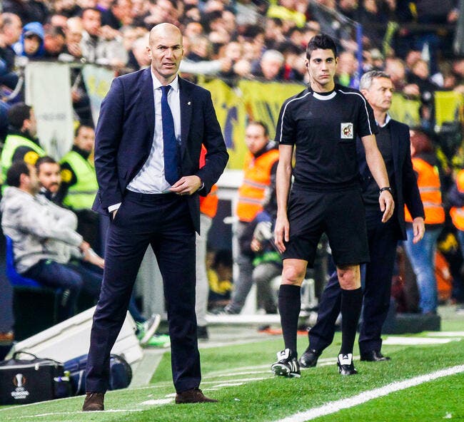 Liga : Zidane voit rouge quand on accuse le Real Madrid