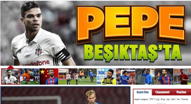 PSG : Pepe a finalement choisi le Besiktas plutôt que Paris !