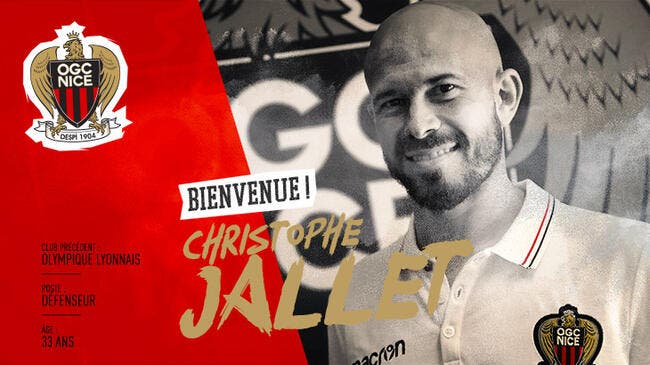Officiel : Christophe Jallet a signé à l'OGC Nice