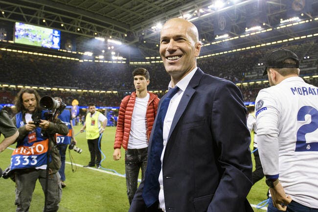 Le Real offre une triple récompense à Zidane