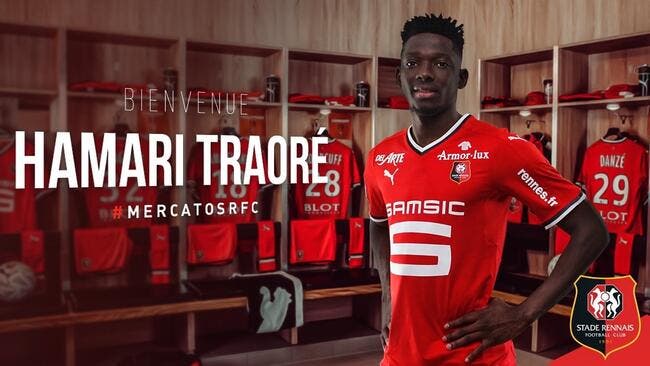 Officiel : Hamari Traoré signe au Stade Rennais